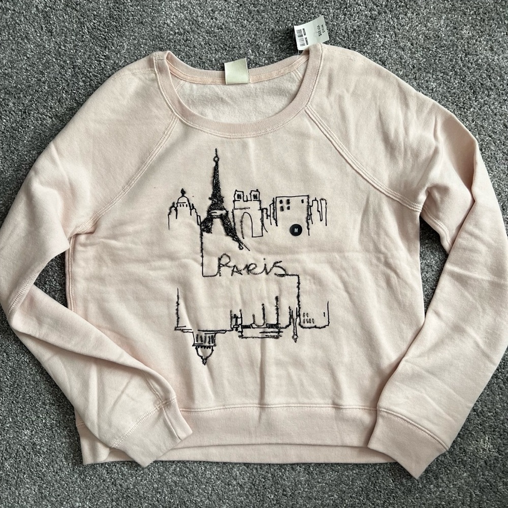 Abercrombie fitch Paris sweatshirt NWT AF sweatshirt